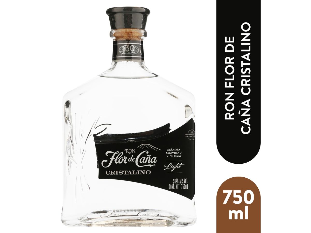 Ron Flor De Caña Cristalino -750 ml