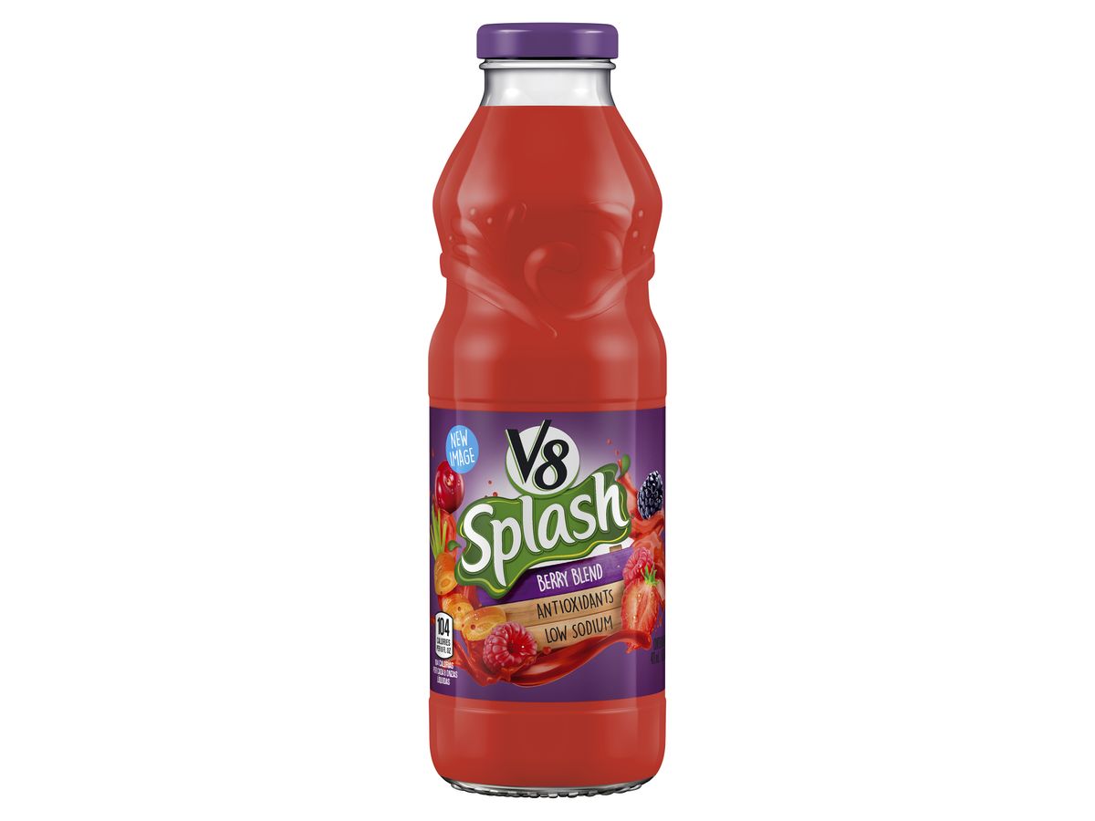 Jugo V8 Splash, Berry Blend -473 ml