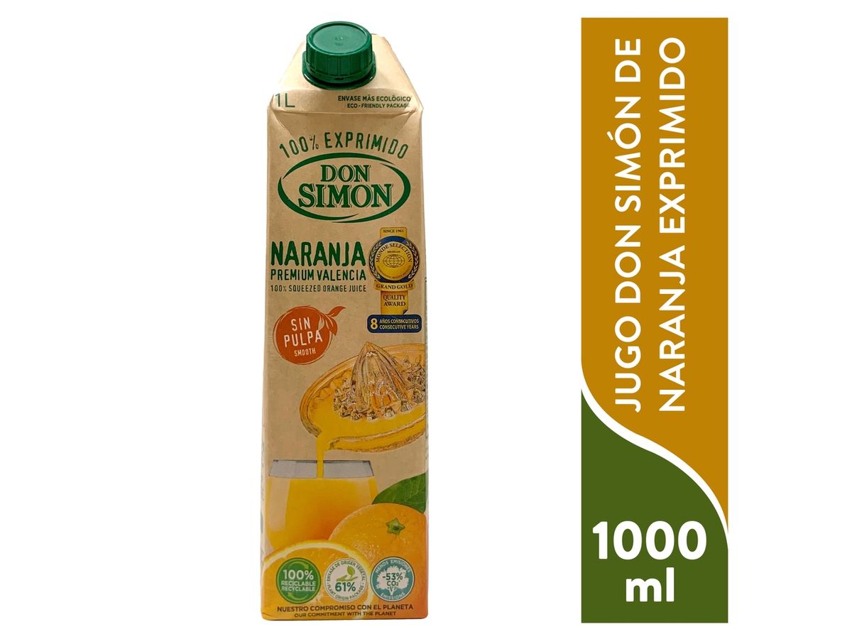 Jugo Don Simón de Naranja Exprimido - 1000 ml