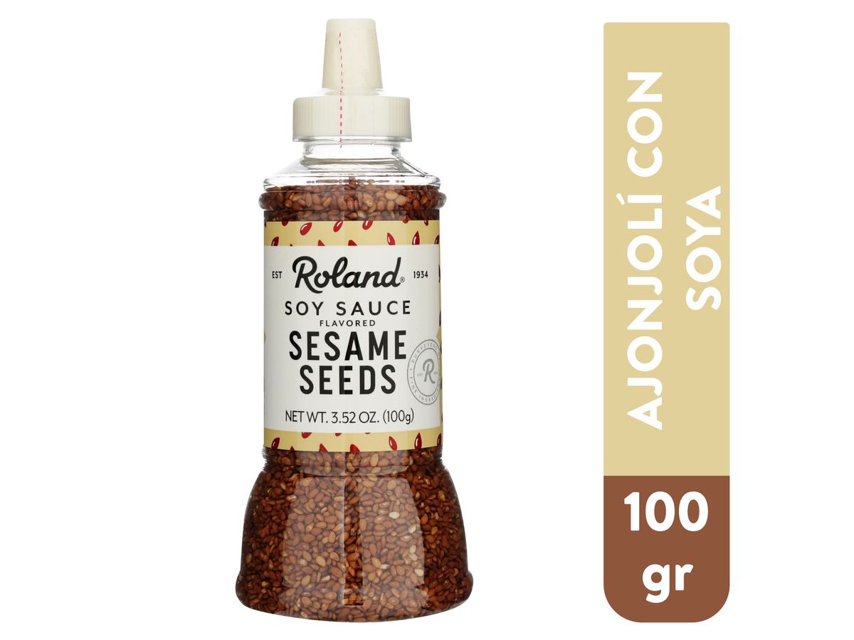 Semillas Roland ajonjolí saborizado con salsa de soya - 100 g