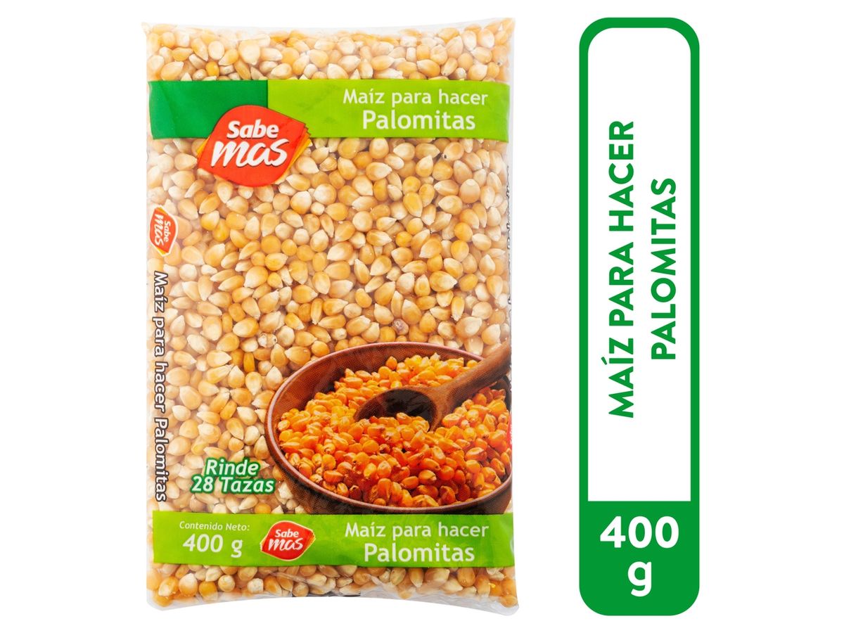Maíz Para Palomita Sabemas Bolsa - 400 g