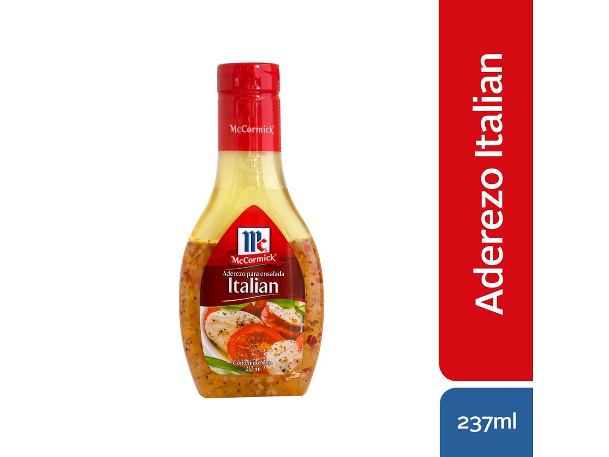 Aderezo Para Ensalada Italian McCormick Frasco -237ml