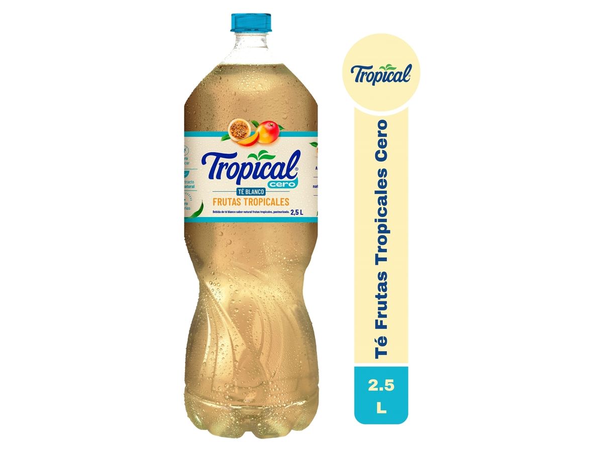 Refresco Tropical Cero Té Blanco Frutas -2.5 L