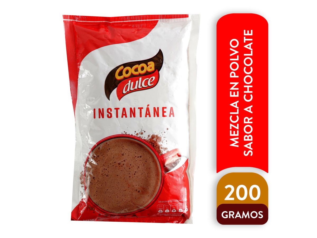 Mezcla Para Bebida Cocoa Dulce Instantánea - 200 g
