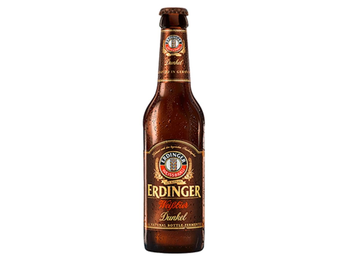 Cerveza Erdinger Dunkel Negra Alc 330ml