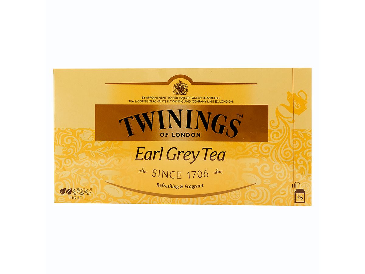Té Twinings Negro Earl Grey - 50 g