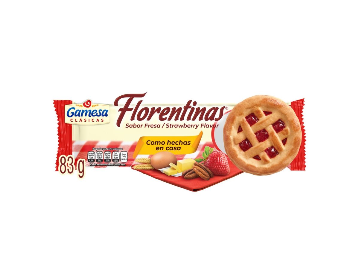 Galleta Gamesa Florentina Fresa - 83 g