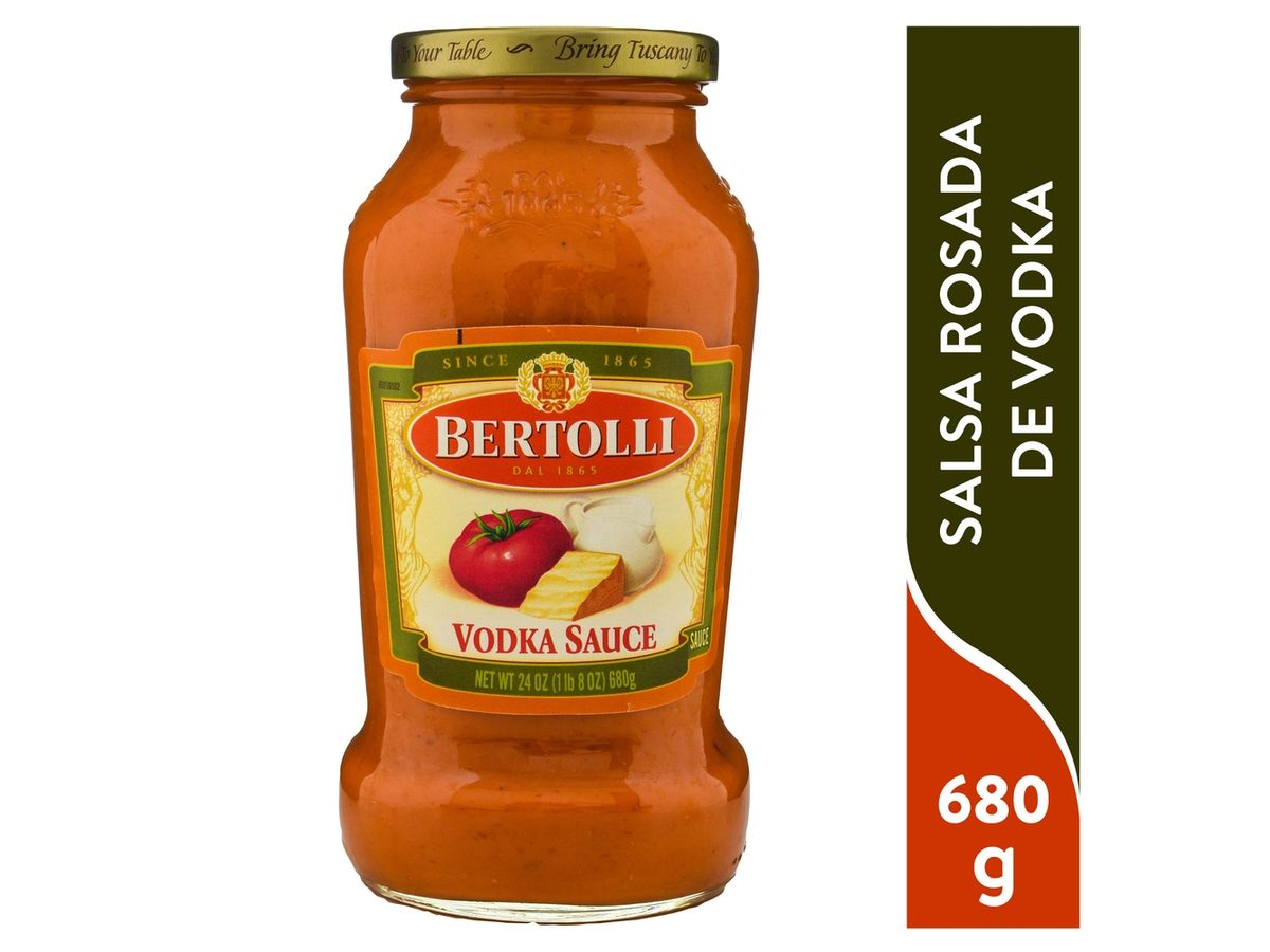 Salsa de Vodka Bertolli - 680 g