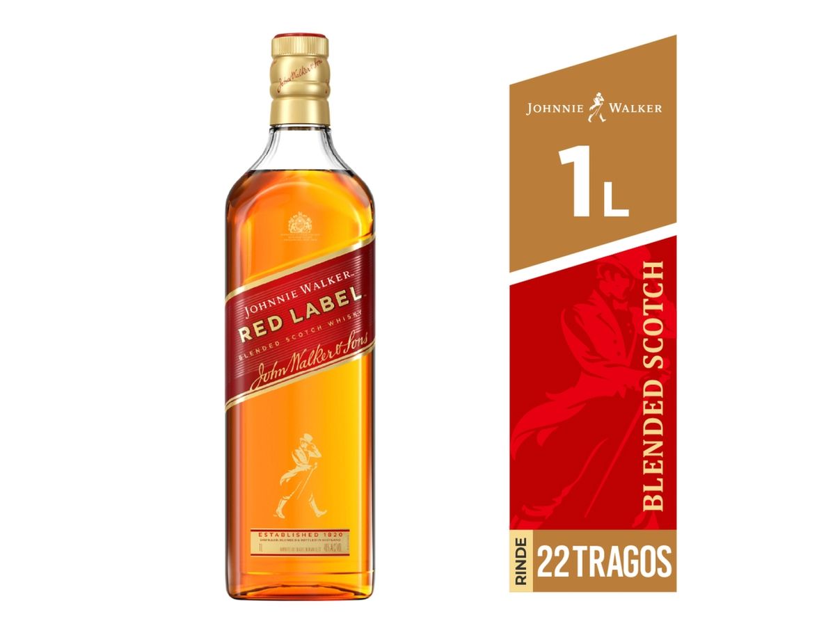 Johnnie Walker Red Label Whisky 1000Ml