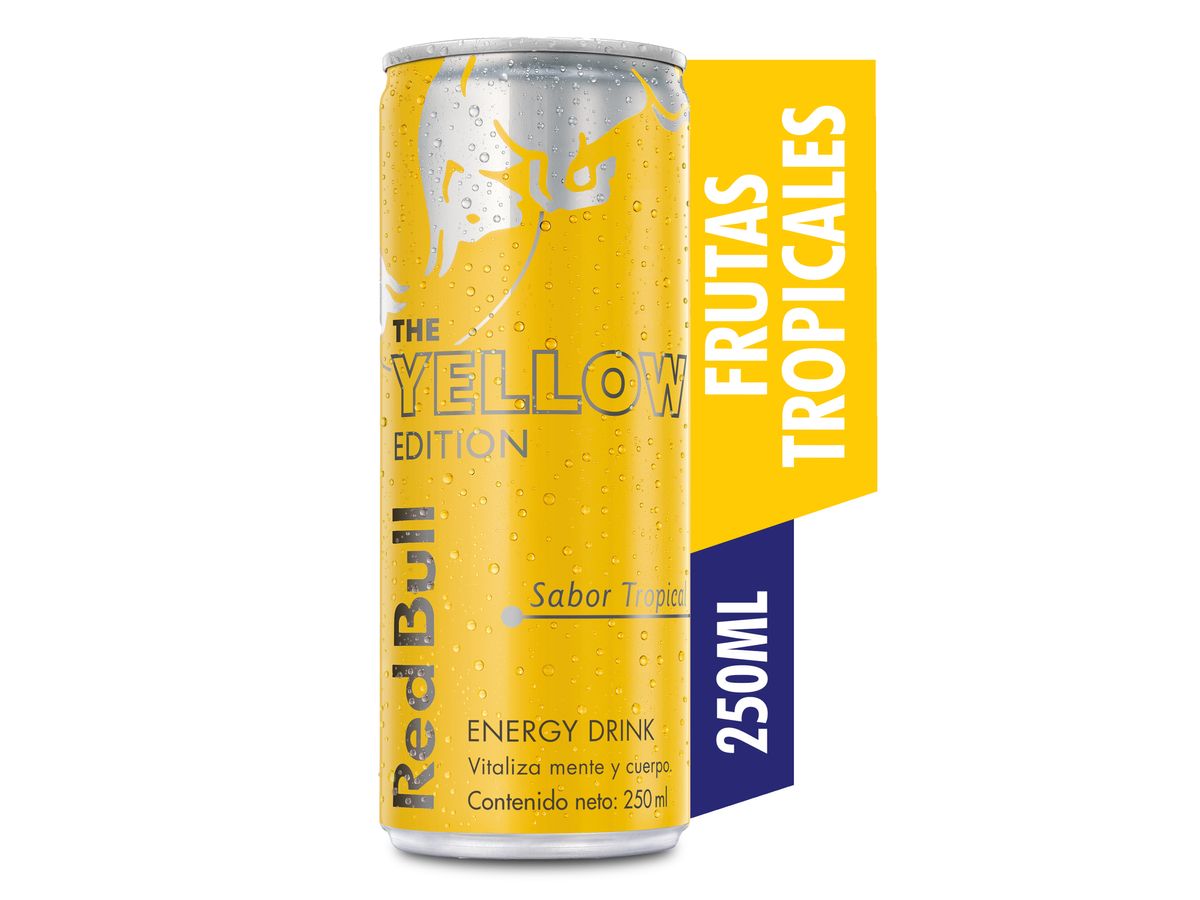 Bebida energizante Red Bull the yellow edition - 250 ml