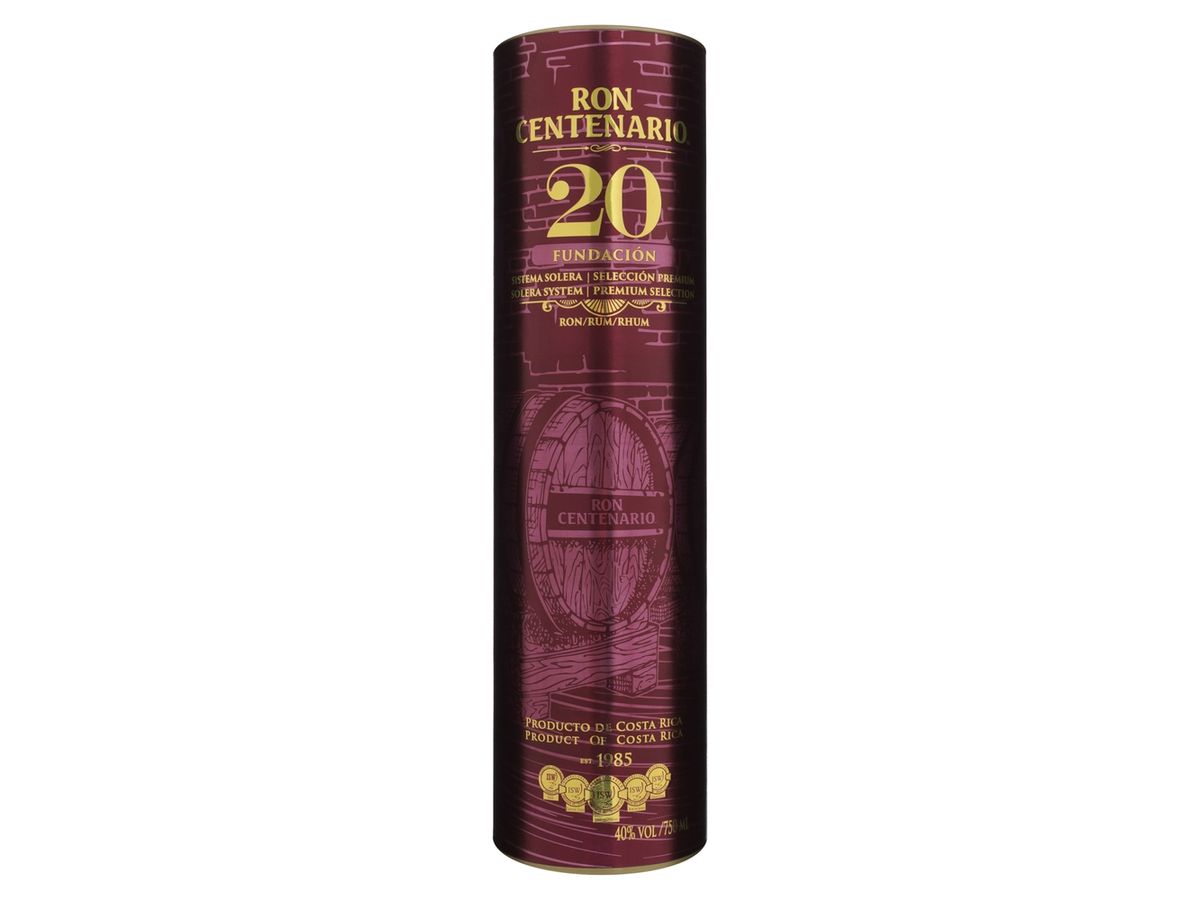 Ron Centenario premium añejo 20 años-750ml