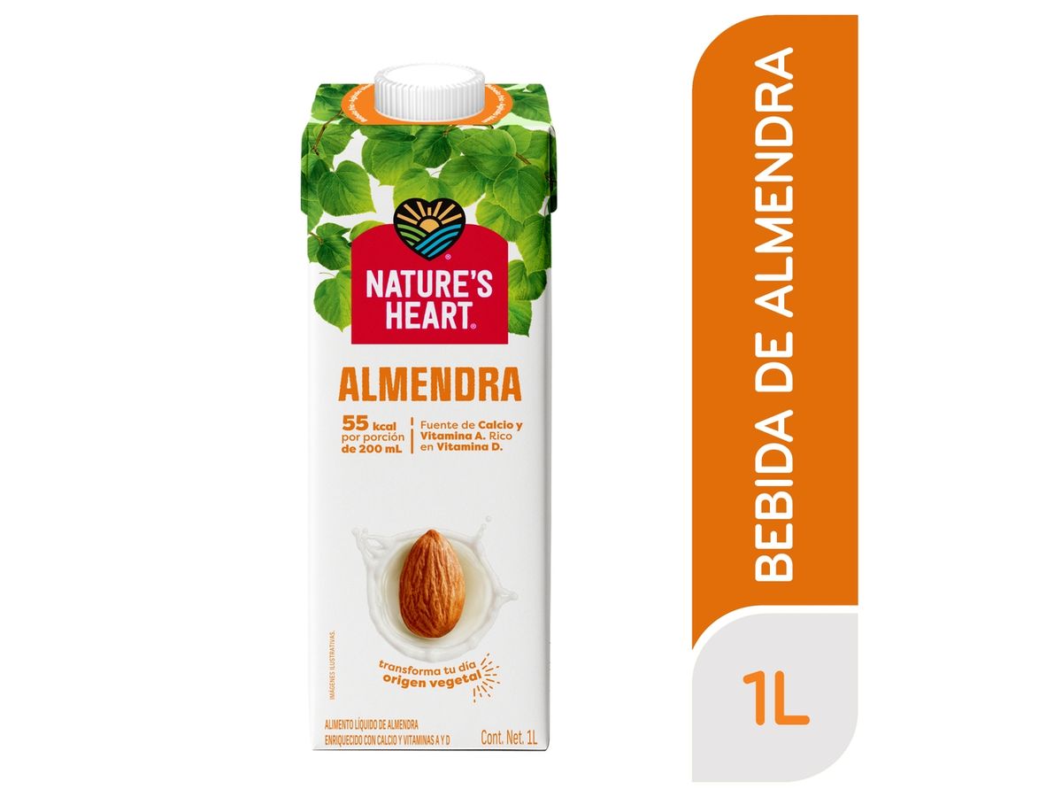 Bebida Nature's Heart de almendras - 946 ml