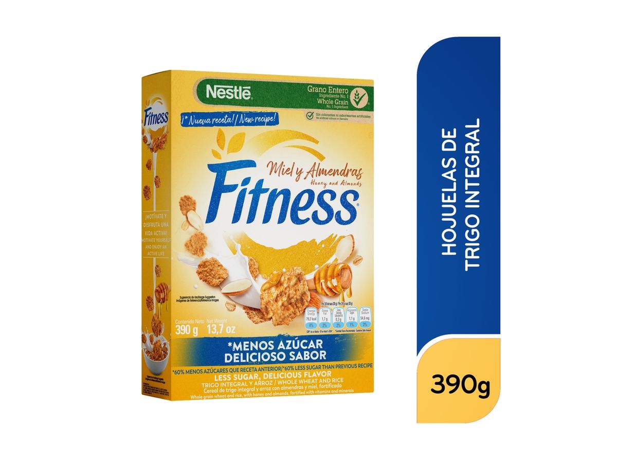 Cereal Fitness Miel & Almendras Caja - 390 g