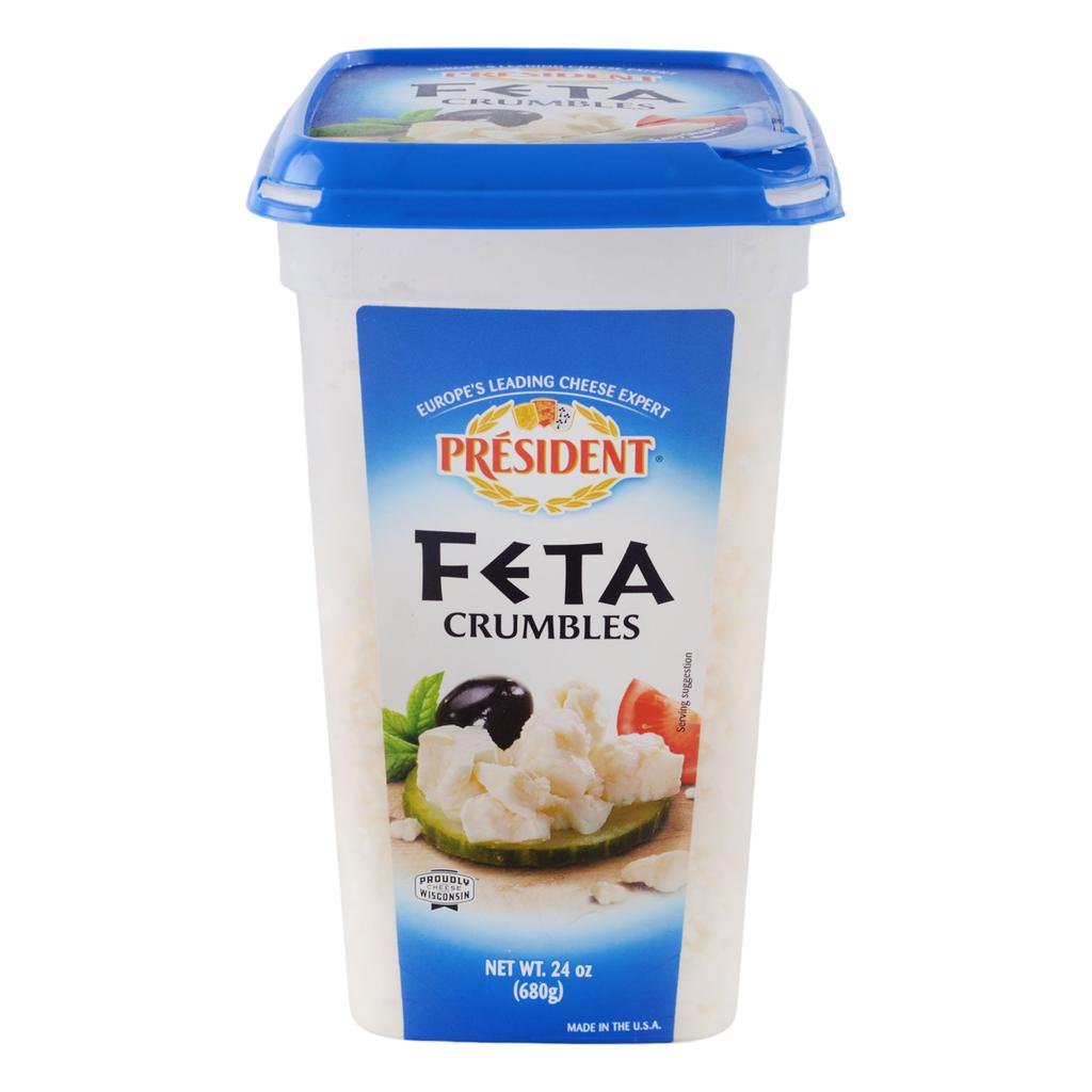 President Queso Feta Desmenuzado 680 g / 1.5 lb