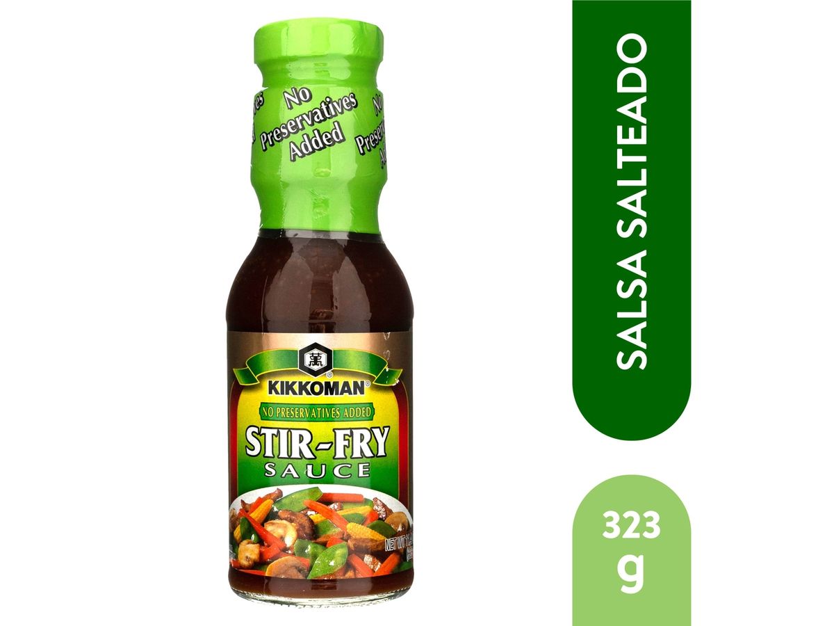 Salsa Kikkoman salteado sin preservantes - 323 g