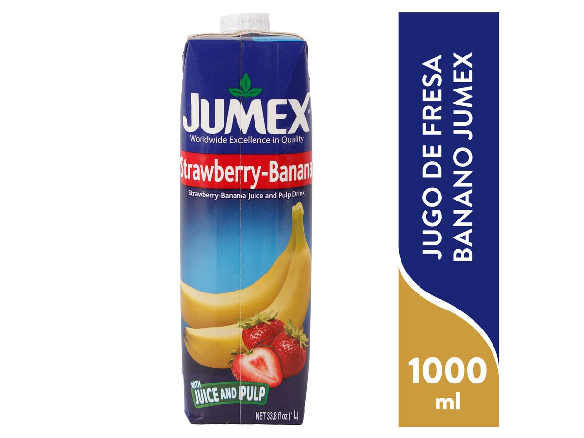 Jugo Jumex De Fresa Banano -1000ml