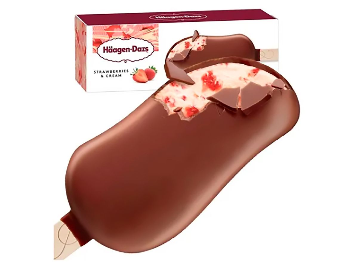 Paleta Crema Y Fresa Hd 70 Ea