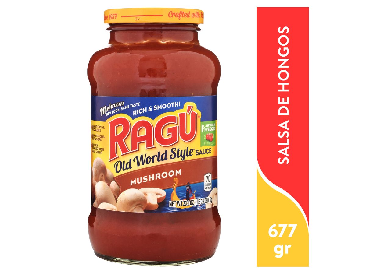 Salsa Ragu de hongos - 677 g