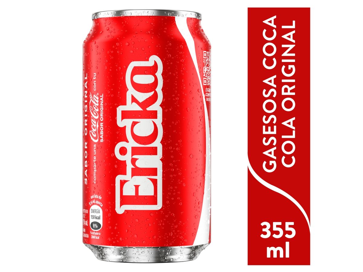 Gaseosa Coca Cola Regular Lata - 354 ml