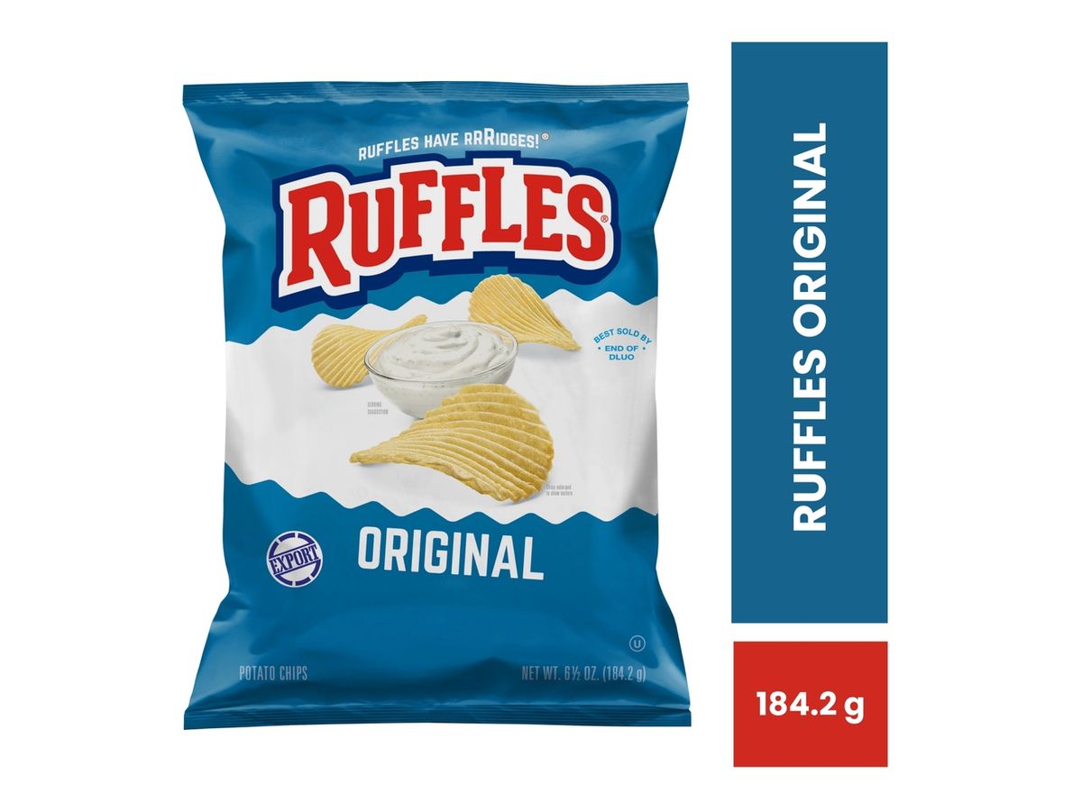 Papa tostada Ruffles crunchy original - 184.2 g