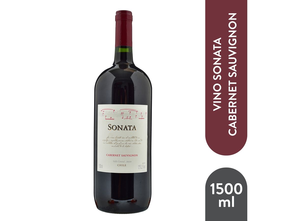 Vino Tinto Sonata Cabernet Sauvignon - 1500ml