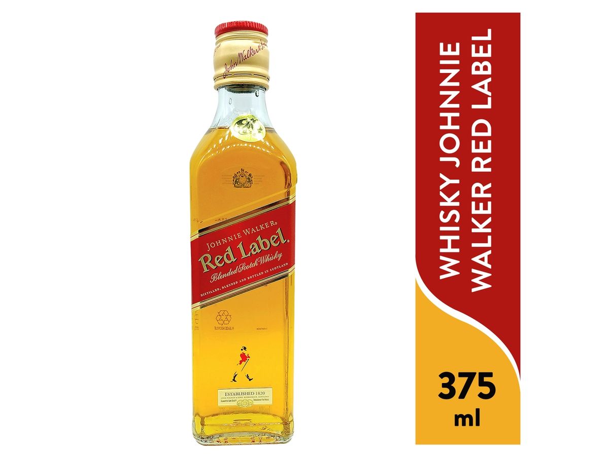 Whisky Johnnie Walker Red Label - 375 ml