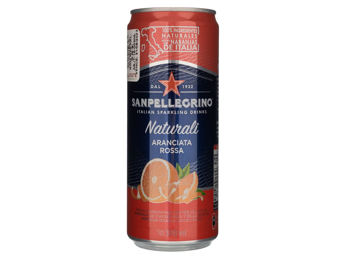 Agua San Pellegrino Aranciata Rosa -330ml