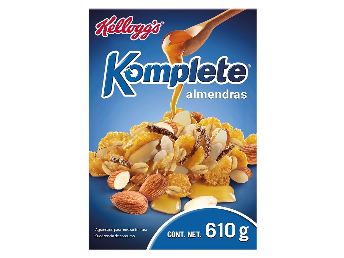 Cereal Kellogg's Komplete Almendras - 610 g