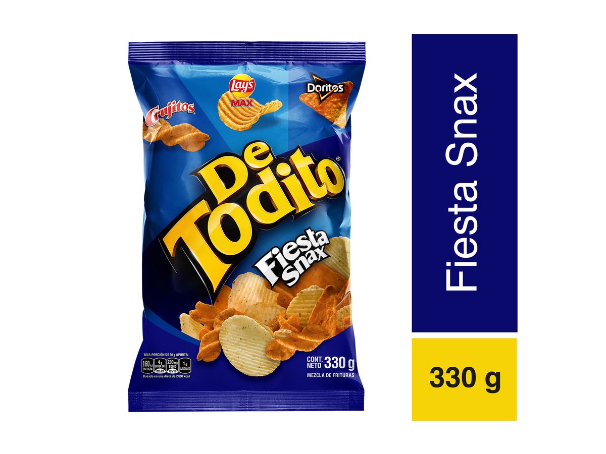 Snack Lay's frito detodito fiesta - 330 g