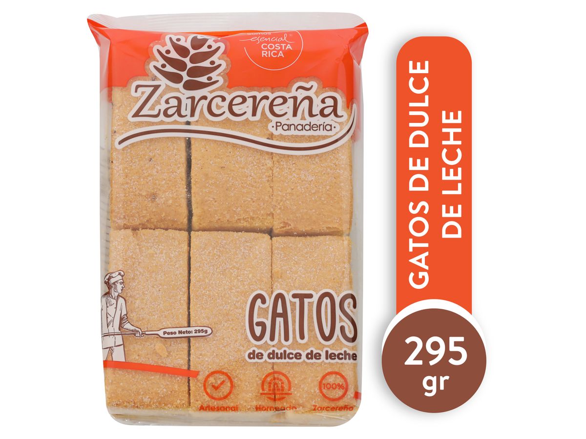 Gatos La Zarcereña dulce de leche - 295 g