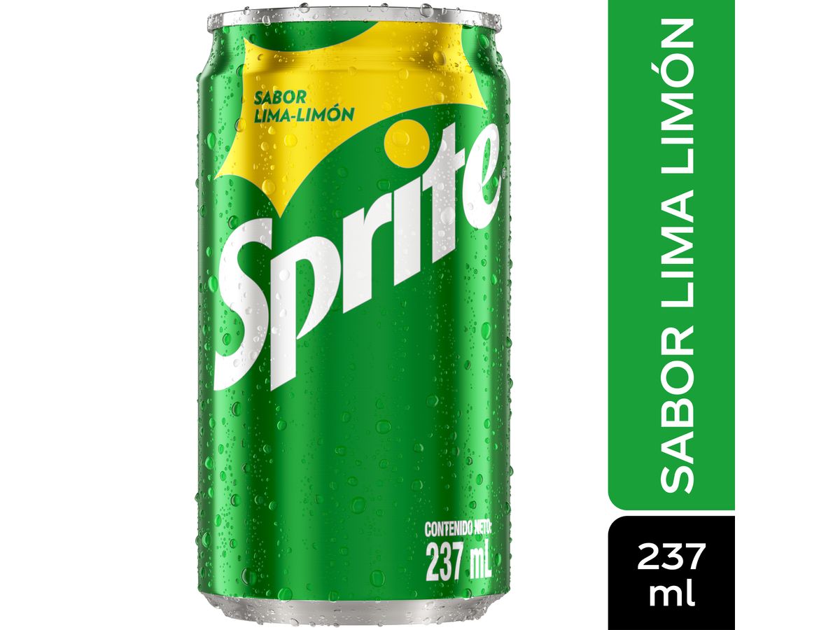Refresco Sprite Minilata Sleek -237ml