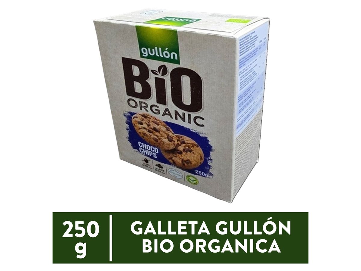 Galleta Gullón bio orgánica chips -250 g