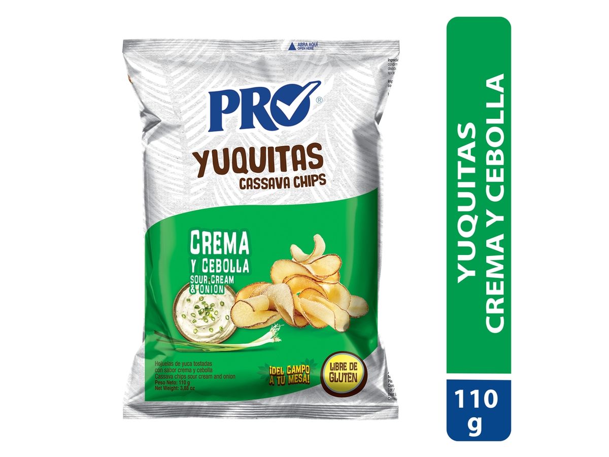 Yuca Pro crema de cebolla -110 g