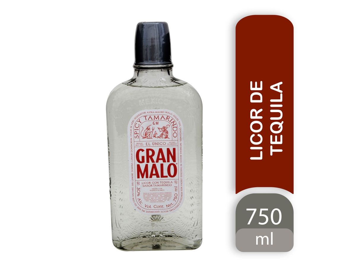 Licor de Tequila Gran Malo Spicy Tamarindo -750 ml
