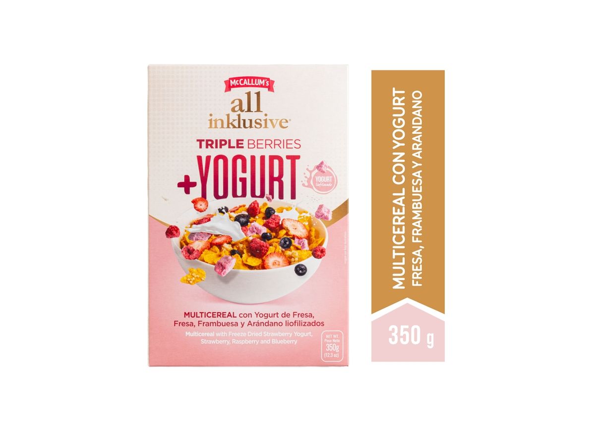 Cereal All Inklusive triple berries - 350 g