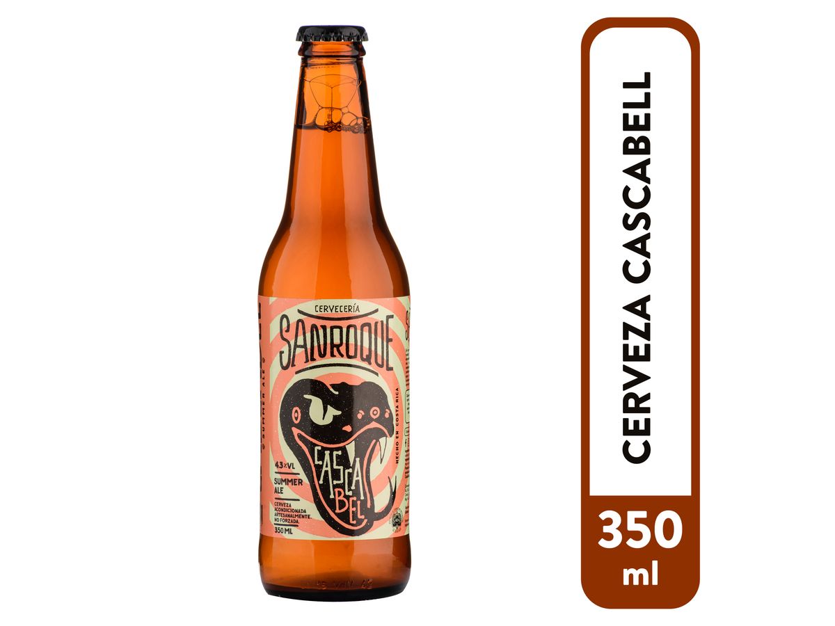 Cerveza San Roque summer cascabel - 350 ml