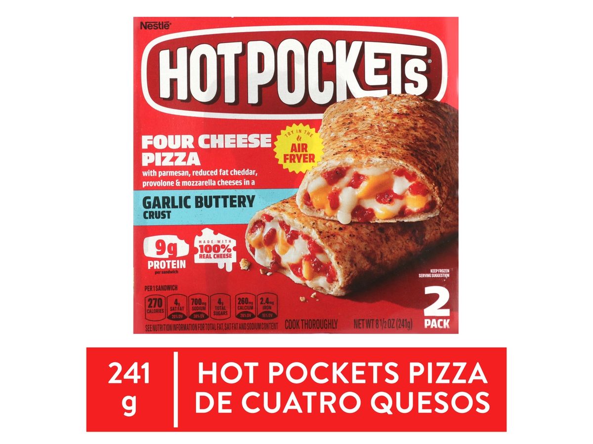 Hotpockets Nestle four cheese pizza - 241 g