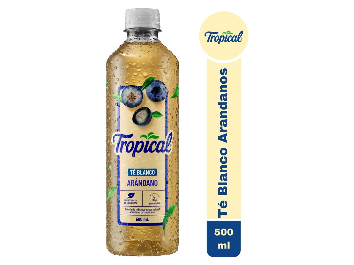 Refresco Tropical Té Blanco Pet -500ml