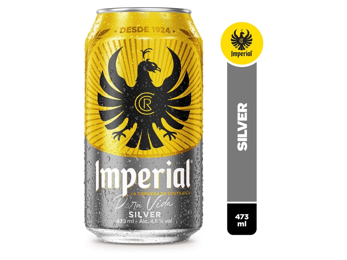 Cerveza Imperial Silver Lata- 473ml