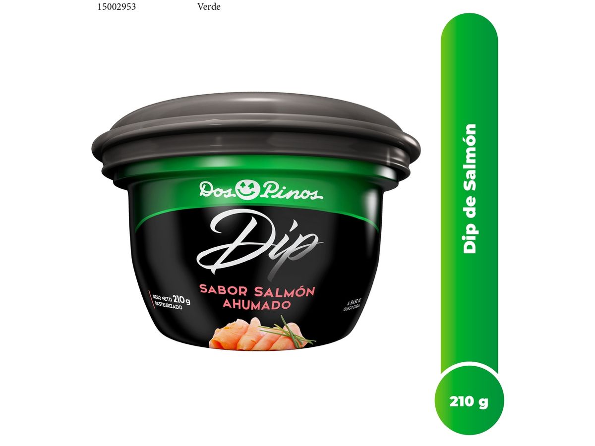 Dip Dos Pinos salmón ahumado - 210 g