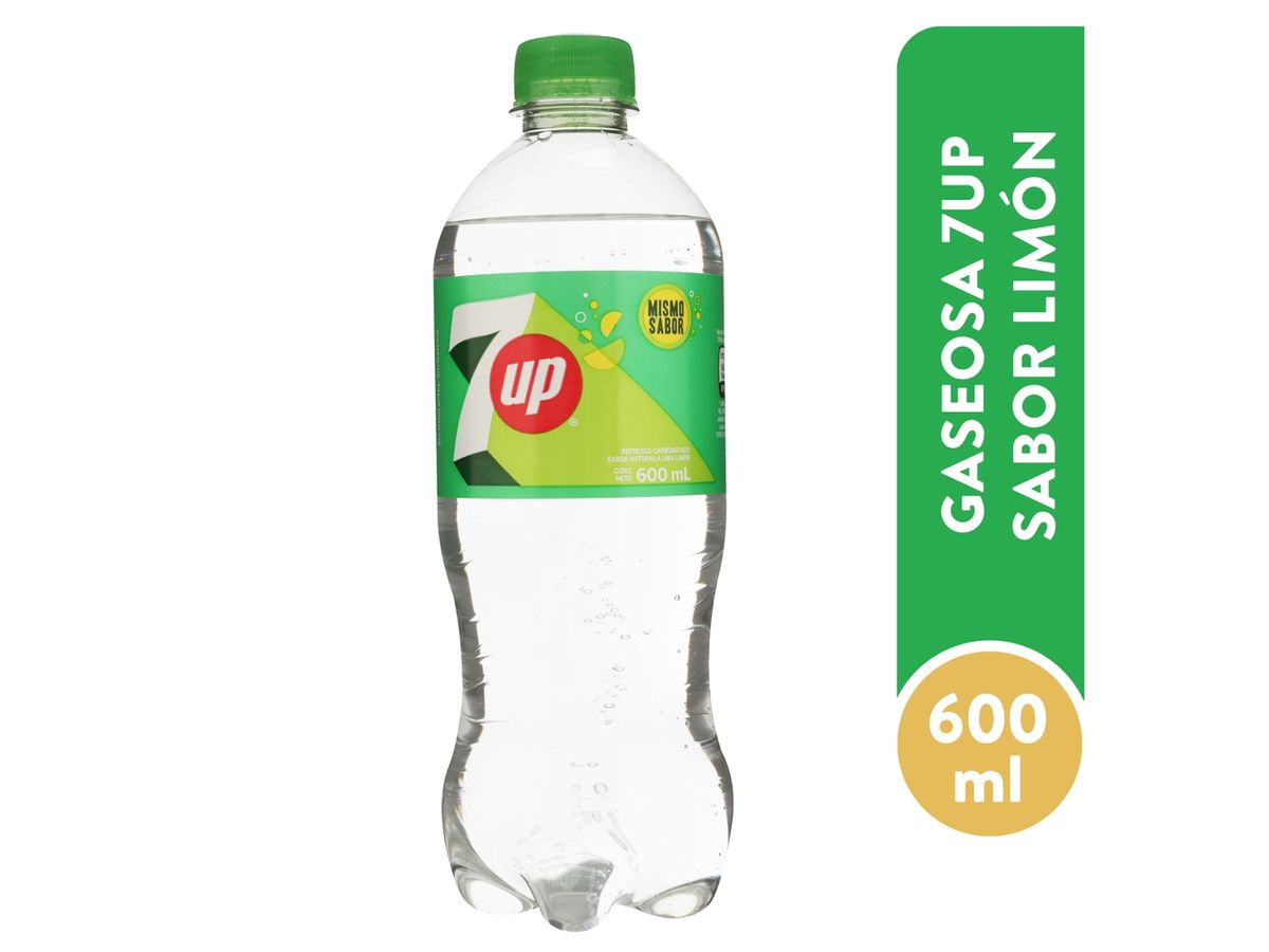 7Up Lima Limón 600Ml