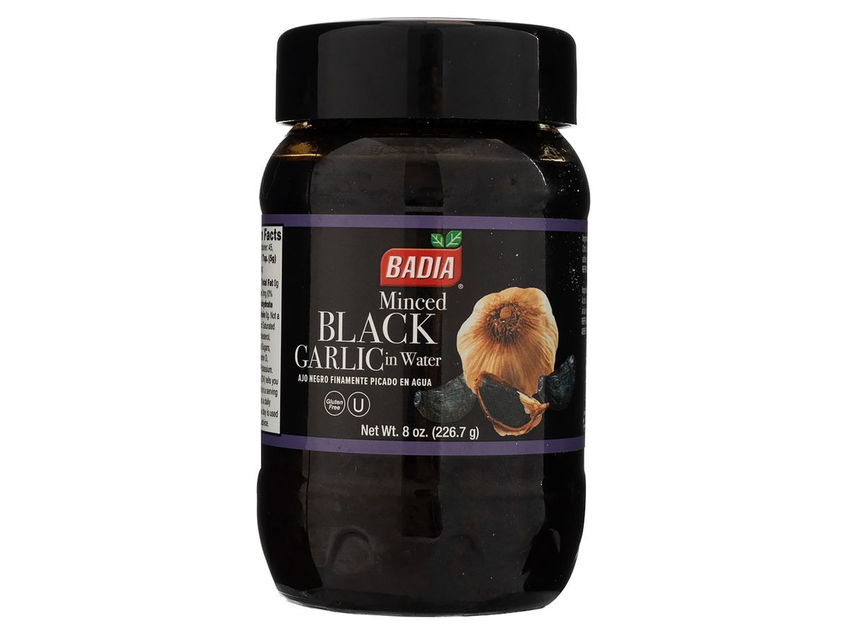 Ajo Badia negro picado - 226 g