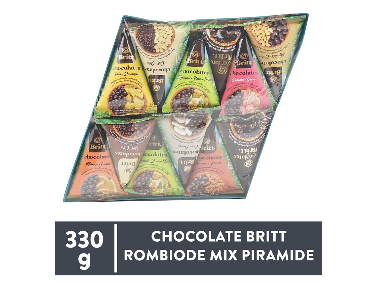 Chocolates Britt con rellenos surtidos - 330 g