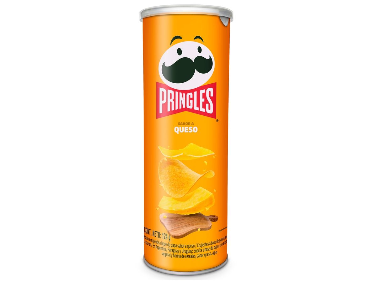 Papas Pringles Sabor a Queso - 124 g