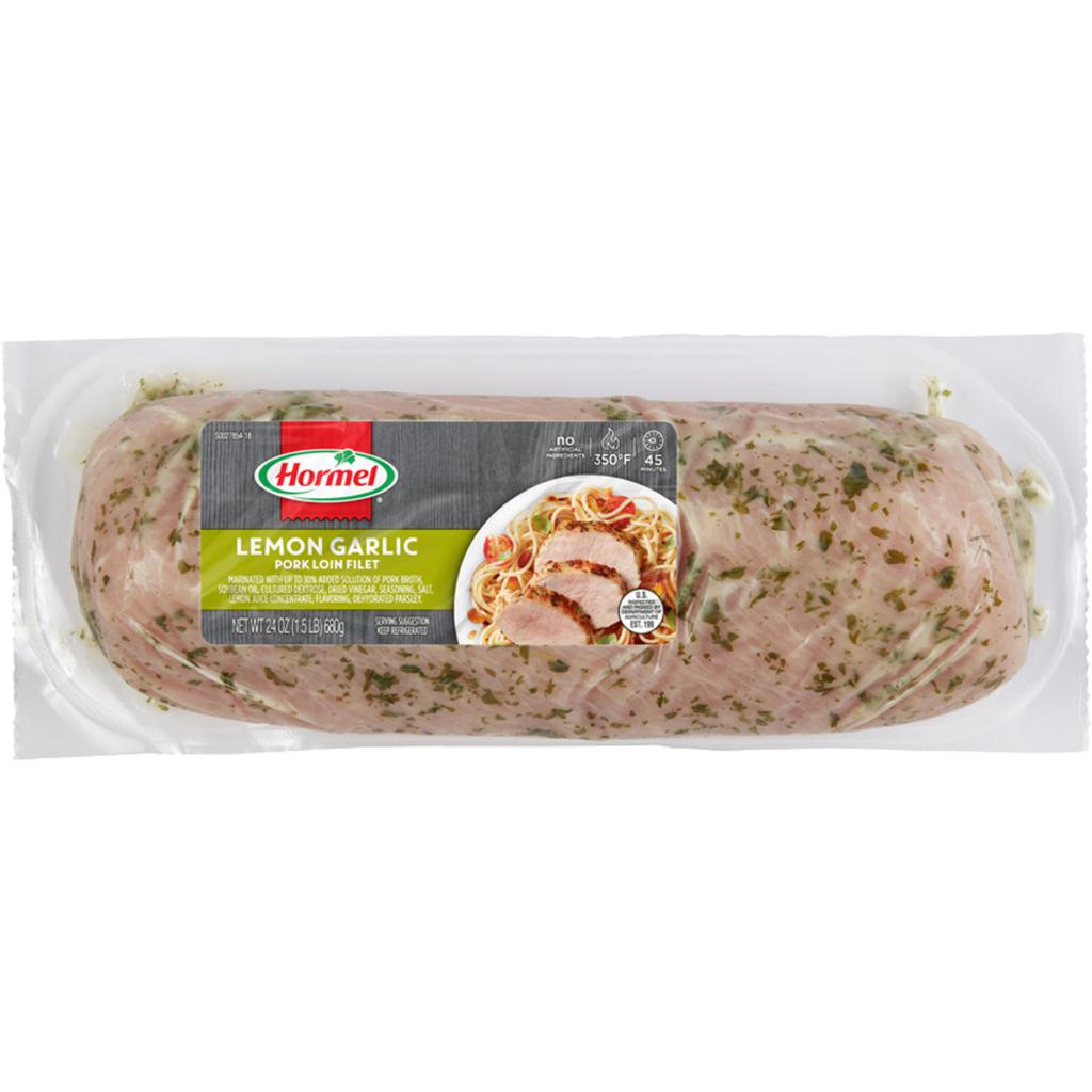 Hormel Lomo de Cerdo al Ajo con Limón Congelado Empacado al Vacío 680 g / 1.5 lb