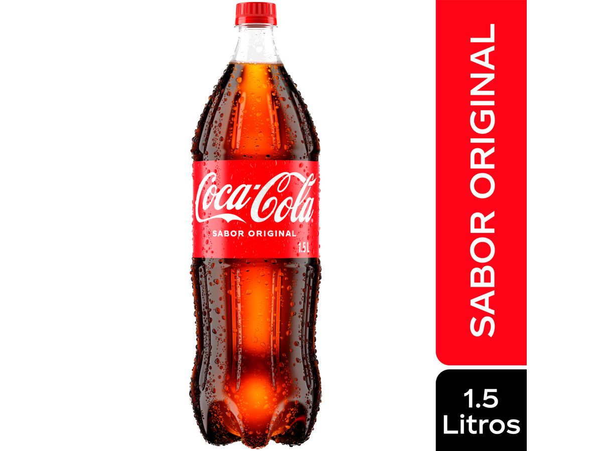 Gaseosa Coca Cola Regular - 1.5L