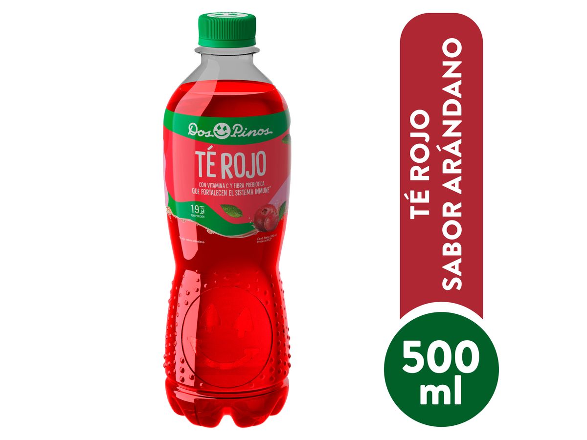 Refresco Dos Pinos té rojo arándano - 500 ml