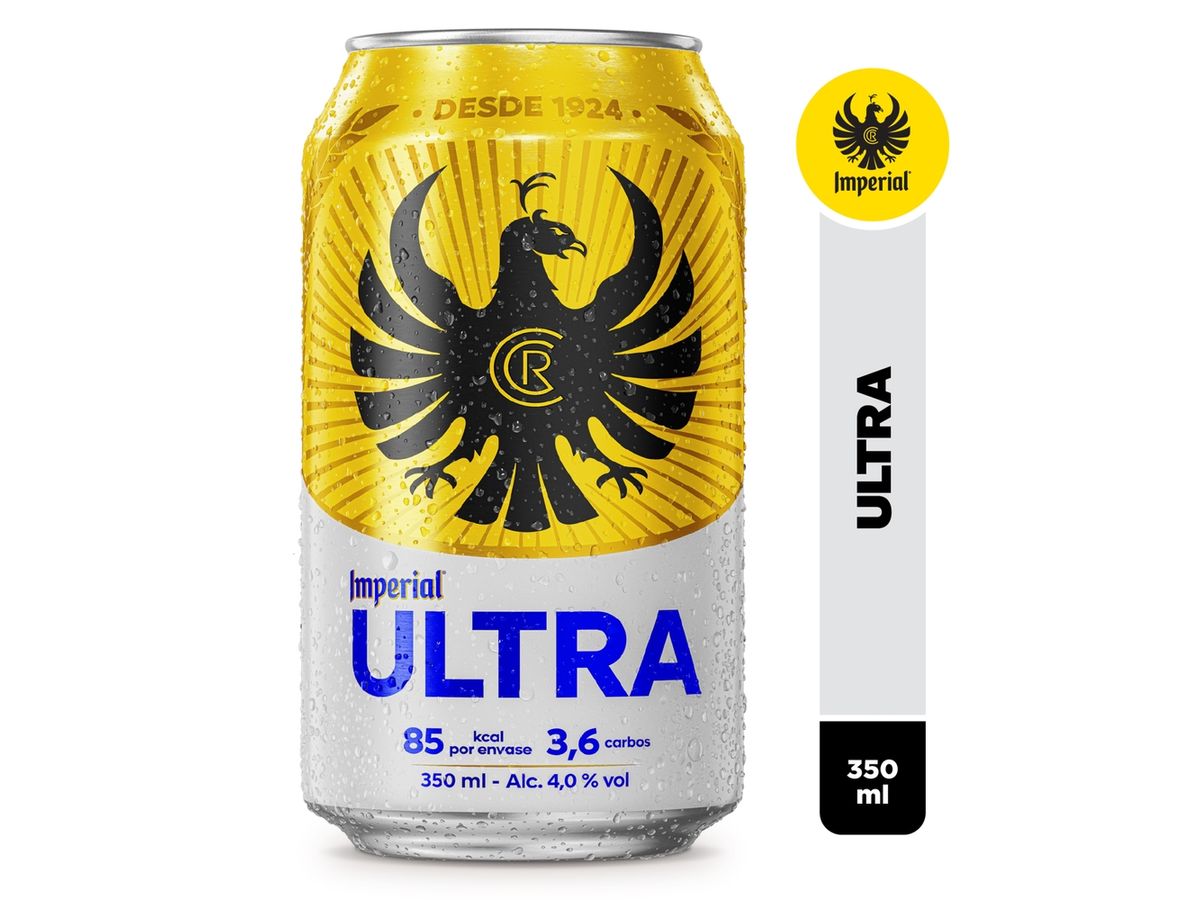 Cerveza Imperial Ultra Lata- 350ml