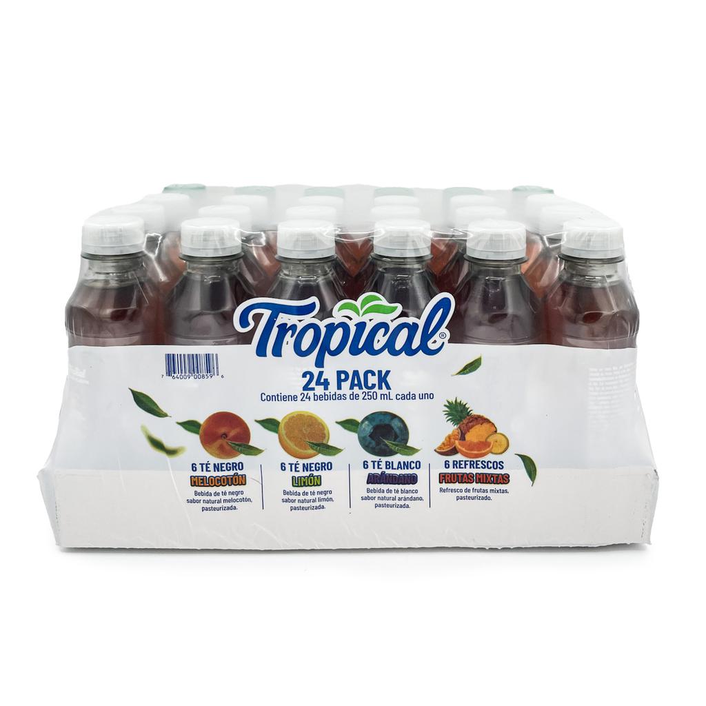 Tropical Surtido Bebidas de Frutas y Té Frío 24 Unidades / 250 ml / 8.80 oz