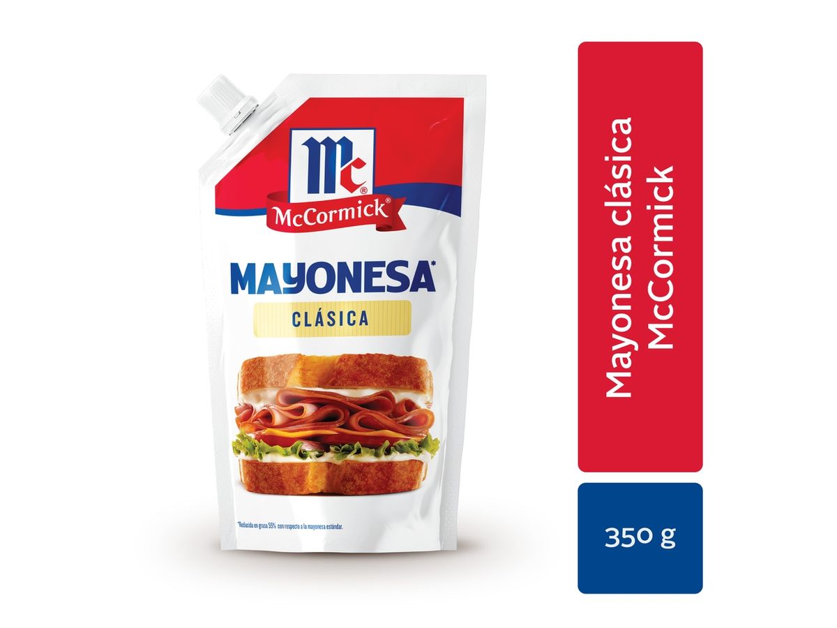 Mayonesa clásica McCormick Doypack - 350 g